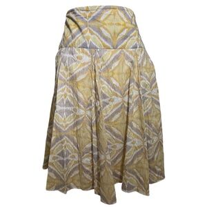 INC Women’s Yellow and Gray With Sequins Throughout Skirt Size 14.  NWT